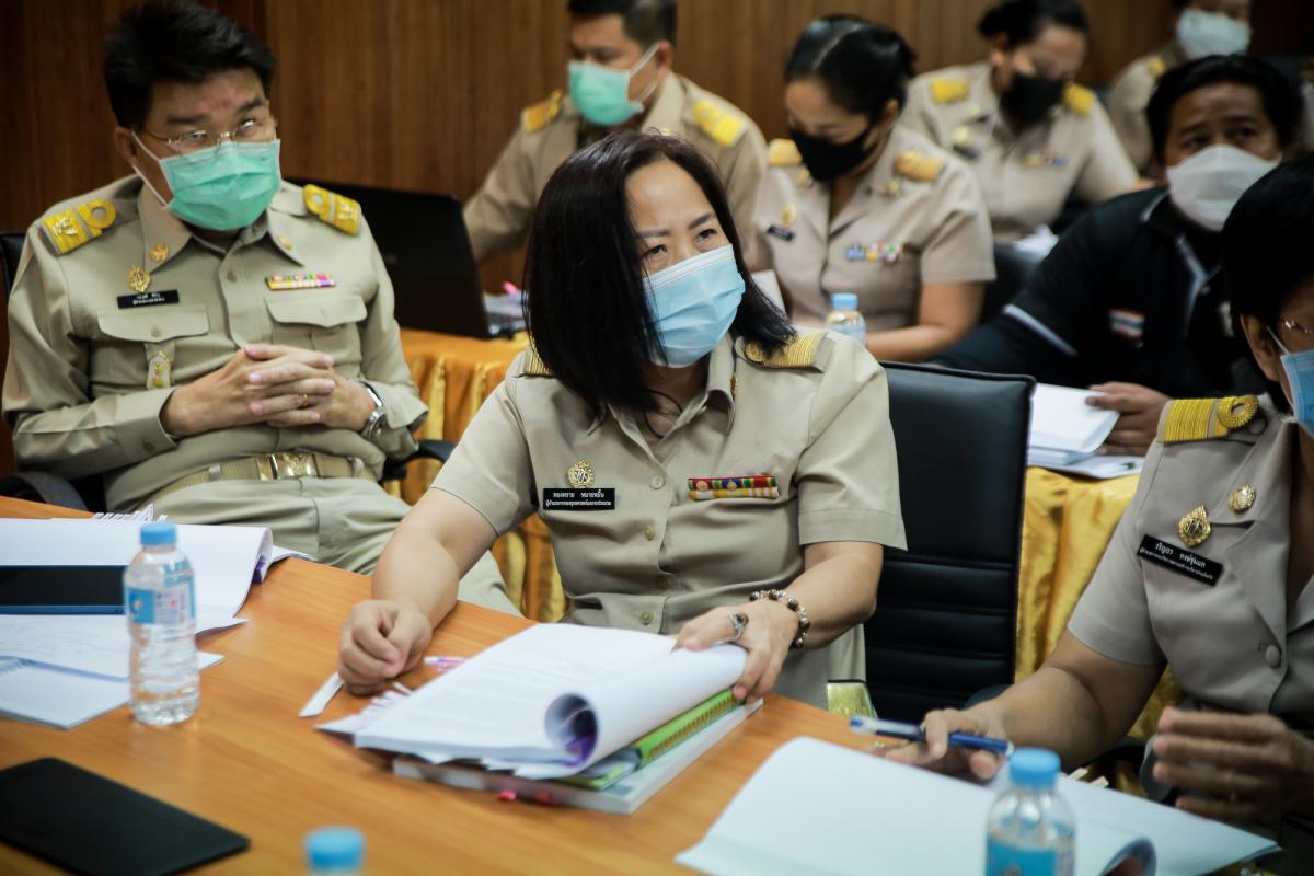 ปลัดองค์การบริหารส่วนจังหวัดตาก เป็นประธานการประชุมคณะกรรมการบริหารความเสี่ยงขององค์การบริหารส่วนจังหวัดตาก ครั้งที่ 2/2565