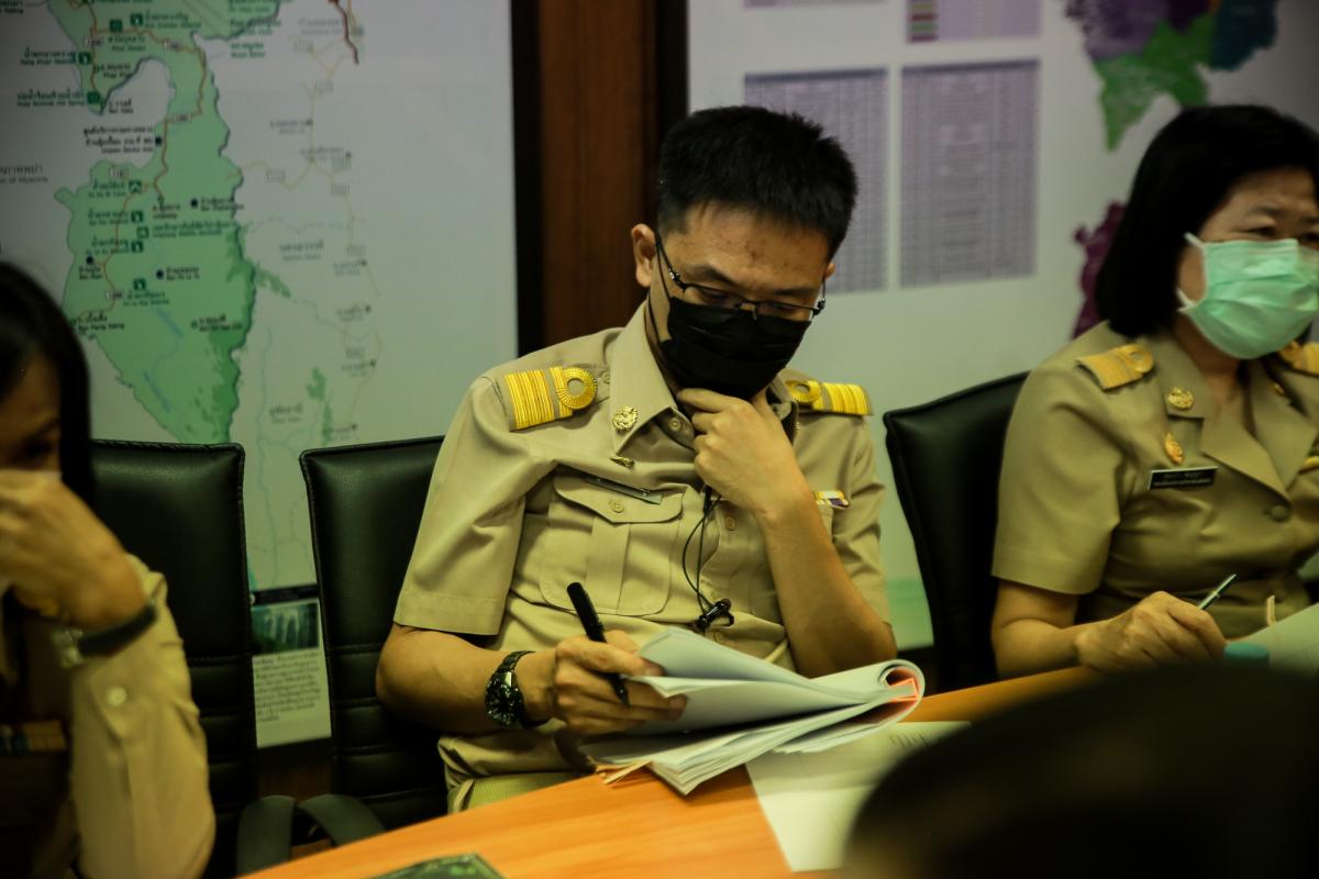 ปลัดองค์การบริหารส่วนจังหวัดตาก เป็นประธานการประชุมคณะกรรมการบริหารความเสี่ยงขององค์การบริหารส่วนจังหวัดตาก ครั้งที่ 2/2565