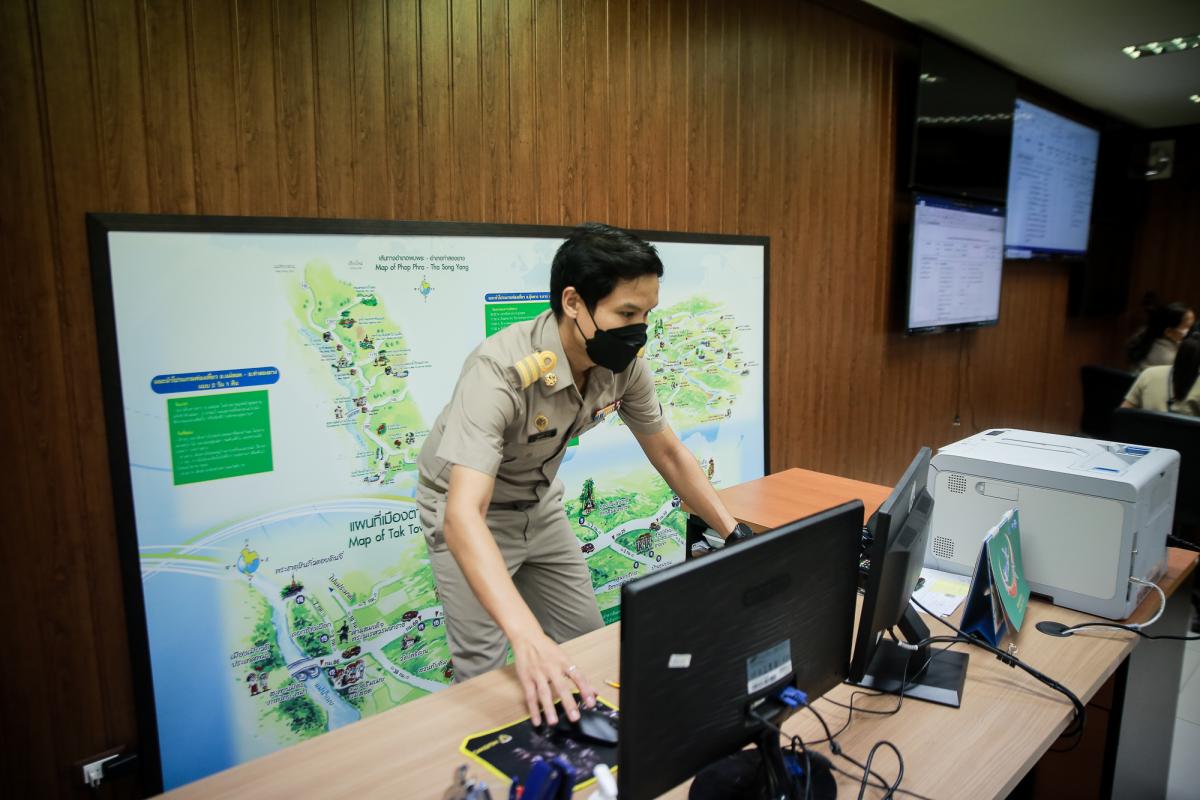 ปลัดองค์การบริหารส่วนจังหวัดตาก เป็นประธานการประชุมคณะกรรมการบริหารความเสี่ยงขององค์การบริหารส่วนจังหวัดตาก ครั้งที่ 2/2565