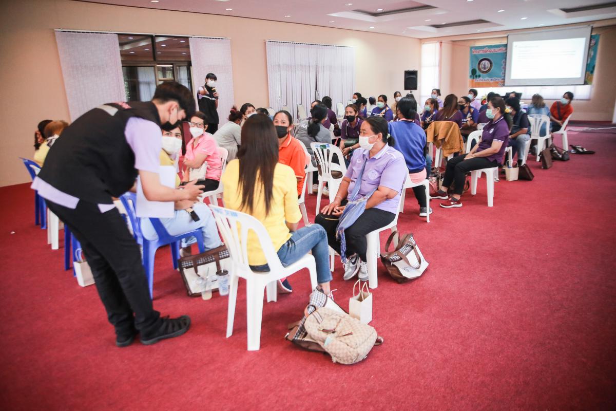 เป็นประธานในพิธีเปิดโครงการฝึกอบรมเสริมสร้างครอบครัวเข้มแข็งของสตรีและบุคคลในครอบครัว ประจำปีงบประมาณ พ.ศ. 2565 รุ่นที่ 3