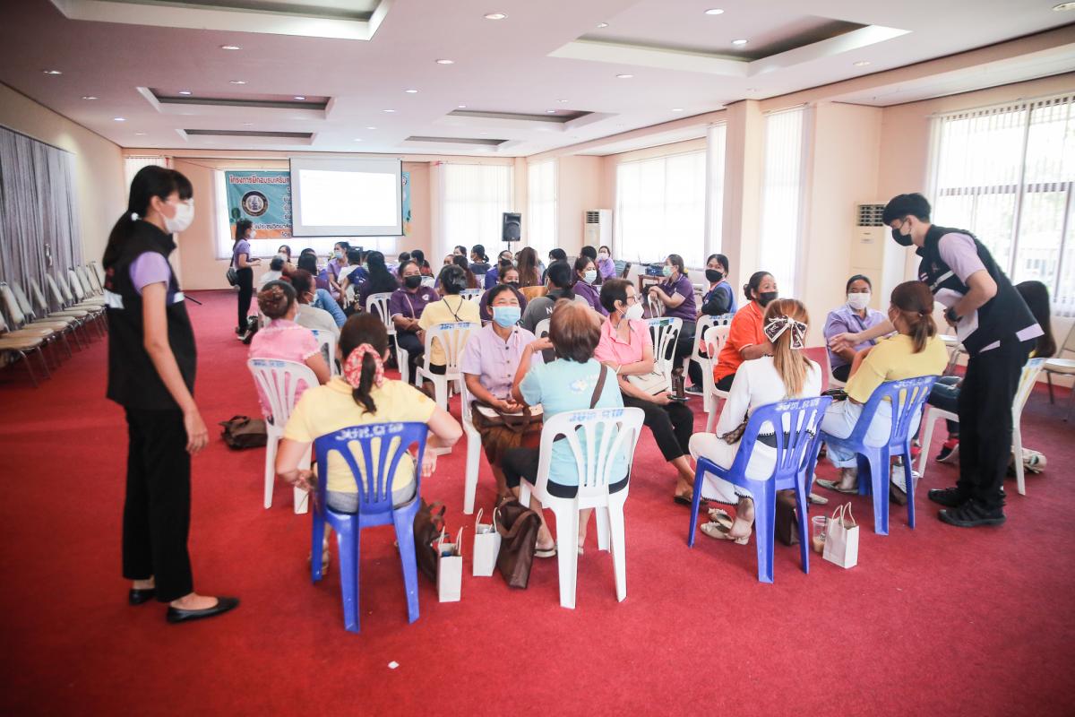 เป็นประธานในพิธีเปิดโครงการฝึกอบรมเสริมสร้างครอบครัวเข้มแข็งของสตรีและบุคคลในครอบครัว ประจำปีงบประมาณ พ.ศ. 2565 รุ่นที่ 3