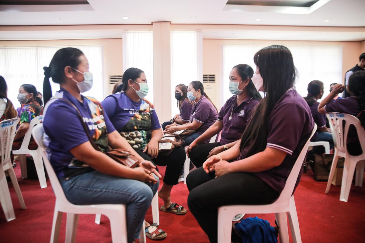 เป็นประธานในพิธีเปิดโครงการฝึกอบรมเสริมสร้างครอบครัวเข้มแข็งของสตรีและบุคคลในครอบครัว ประจำปีงบประมาณ พ.ศ. 2565 รุ่นที่ 3
