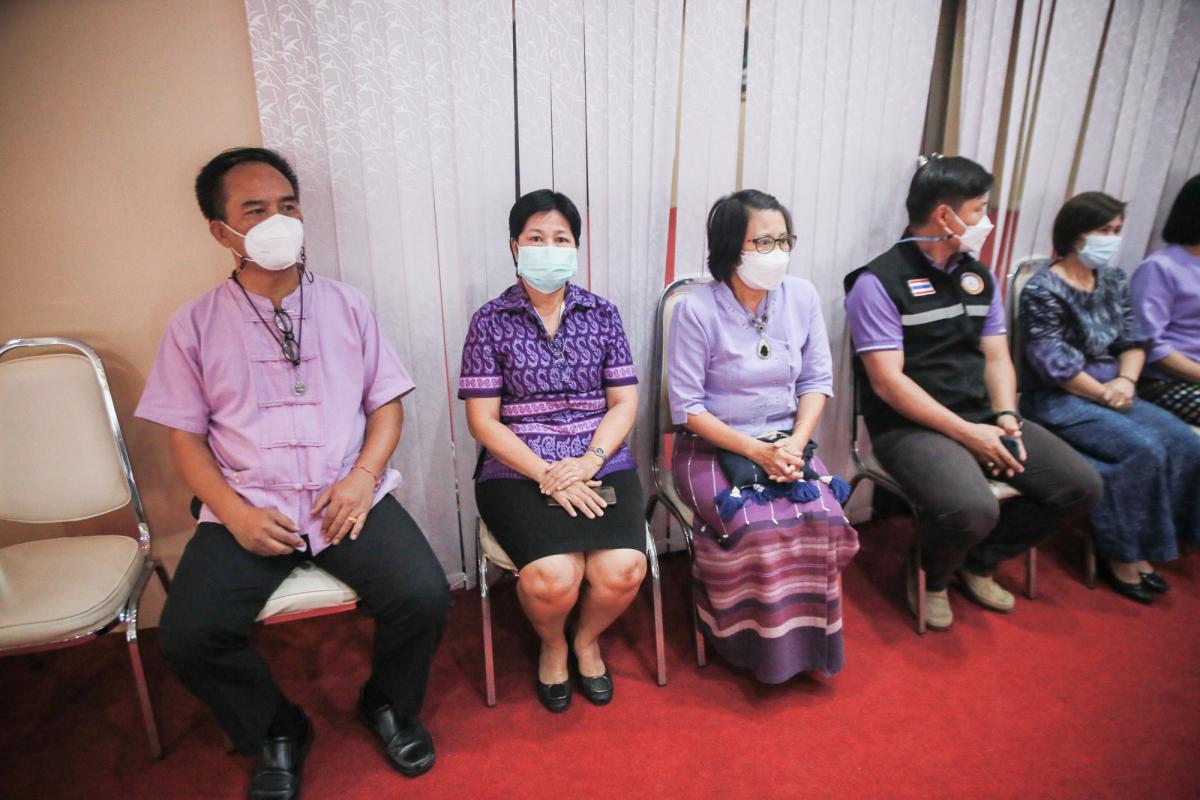 เป็นประธานในพิธีเปิดโครงการฝึกอบรมเสริมสร้างครอบครัวเข้มแข็งของสตรีและบุคคลในครอบครัว ประจำปีงบประมาณ พ.ศ. 2565 รุ่นที่ 3