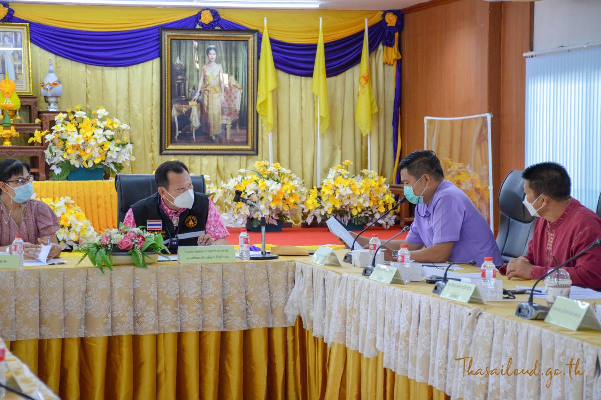 เข้าร่วมการประชุมคณะกรรมการประสานแผนระดับอำเภอแม่สอด