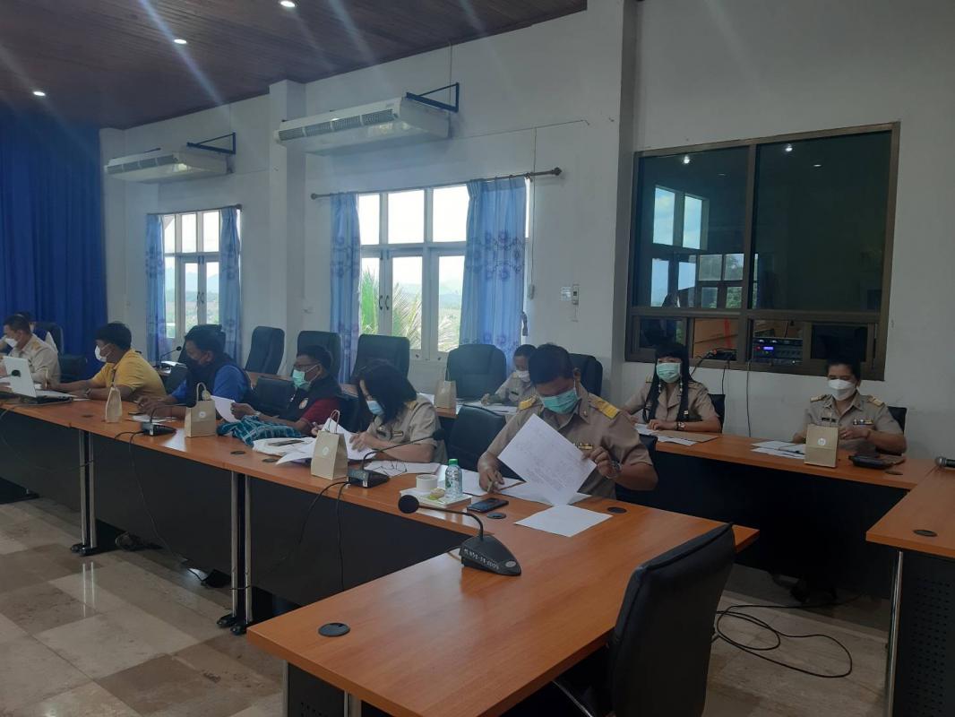เข้าร่วมประชุมคณะกรรมการประสานแผนระดับอำเภอท่าสองยาง