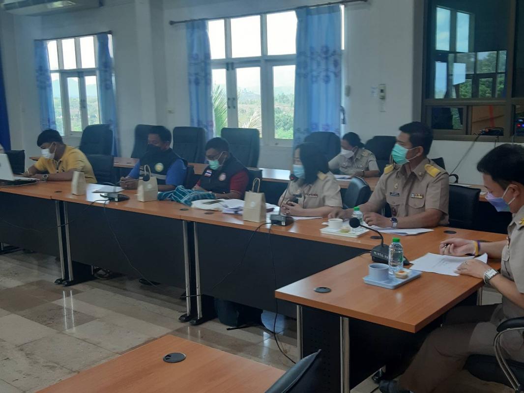 เข้าร่วมประชุมคณะกรรมการประสานแผนระดับอำเภอท่าสองยาง