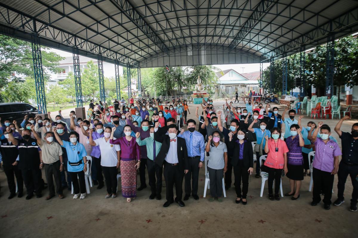 นายก อบจ.ตาก เป็นประธานในพิธีเปิดโครงการฝึกอบรมเชิงปฏิบัติการให้ความรู้การป้องกันโรคติดเชื้อไวรัสโคโรนา 2019 รุ่นที่ 5