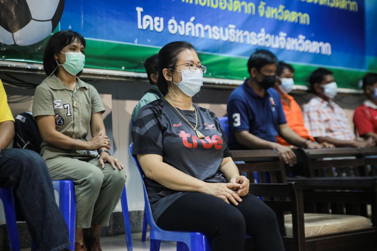 ว่าที่ ดร.ฑีฆะพล ทวีเกื้อกูลกิจ รองนายกองค์การบริหารส่วนจังหวัดตาก เป็นประธานในพิธีปิด โครงการแข่งขันกีฬา อบจ.ตาก คัพ ครั้งที่ 3