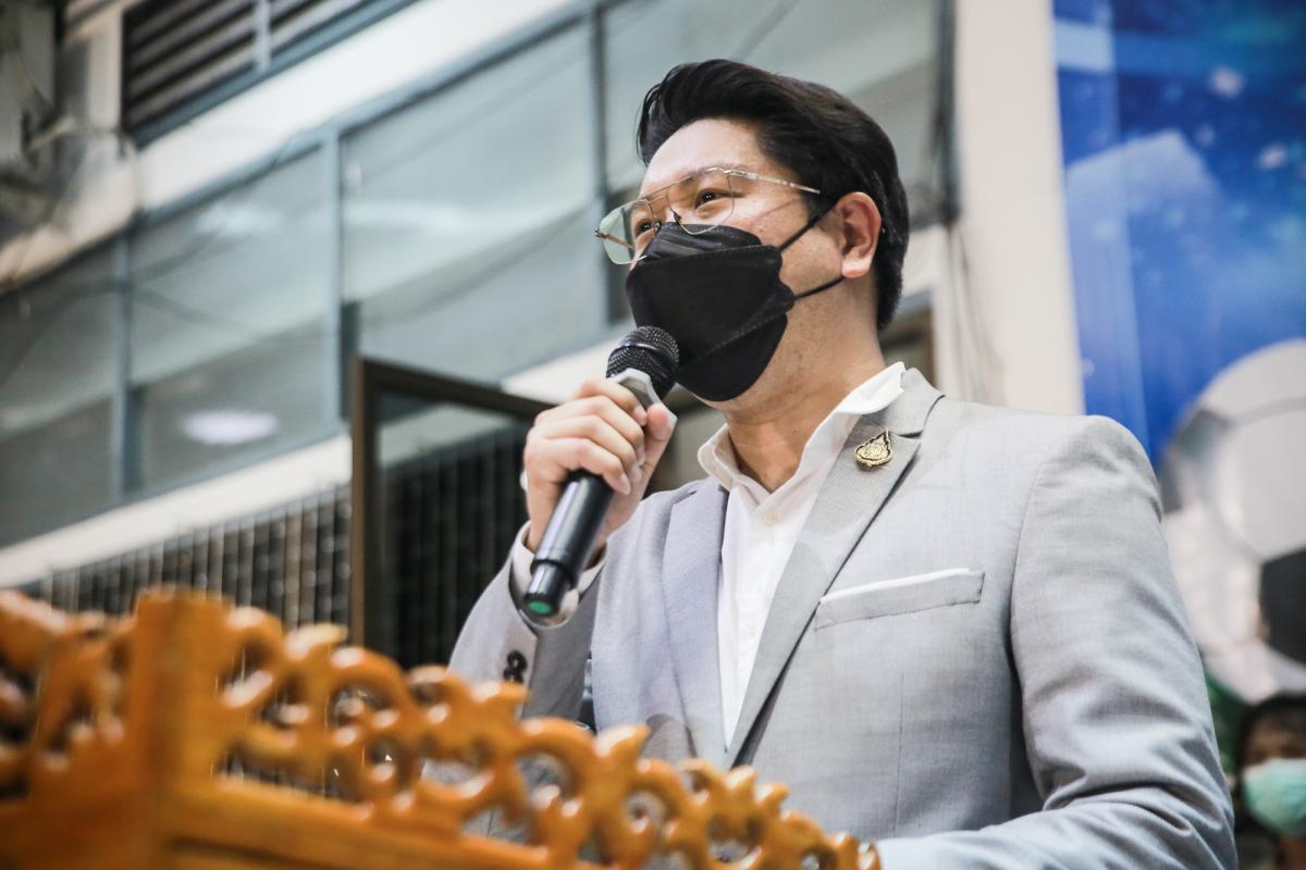 ว่าที่ ดร.ฑีฆะพล ทวีเกื้อกูลกิจ รองนายกองค์การบริหารส่วนจังหวัดตาก เป็นประธานในพิธีปิด โครงการแข่งขันกีฬา อบจ.ตาก คัพ ครั้งที่ 3