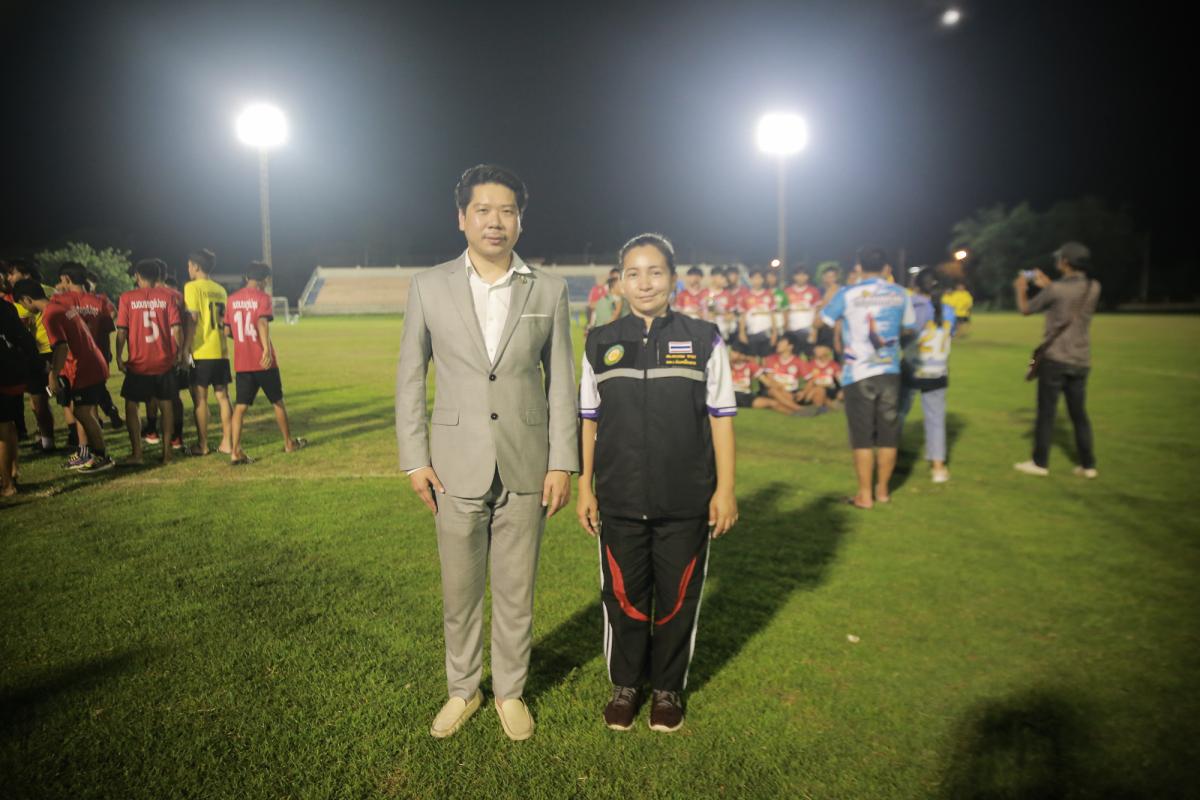 ว่าที่ ดร.ฑีฆะพล ทวีเกื้อกูลกิจ รองนายกองค์การบริหารส่วนจังหวัดตาก เป็นประธานในพิธีปิด โครงการแข่งขันกีฬา อบจ.ตาก คัพ ครั้งที่ 3