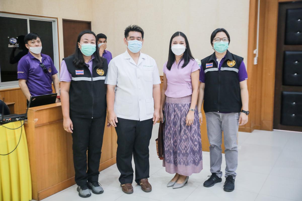 นายกองค์การบริหารส่วนจังหวัดตาก เป็นประธานในพิธีเปิดโครงการฝึกอบรมส่งเสริมการดูแลสุขภาพอนามัยที่ดีของสตรีและบุคคลในครอบครัว ประจำปีงบประมาณ พ.ศ. 2565 พร้อมด้วยว่าที่ ดร.ฑีฆะพล ทวีเกื้อกูลกิจ รองนายกองค์การบริหารส่วนจังหวัดตาก 