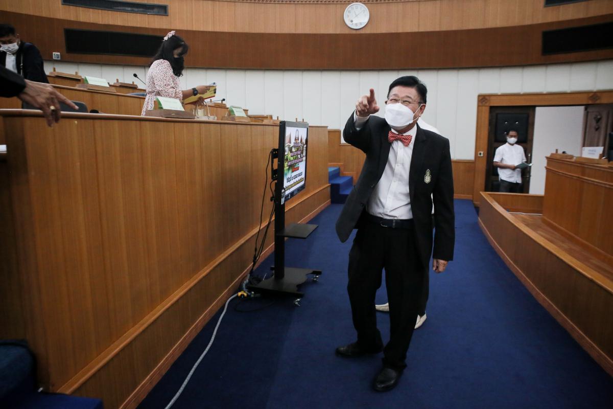 นายก อบจ.ตาก เป็นประธานการประชุมคณะกรรมการพัฒนาองค์การบริหารส่วนจังหวัดตาก ครั้งที่ 2/2565