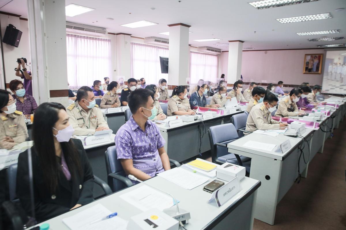 เข้าร่วมการประชุมคณะกรมการจังหวัดตาก หัวหน้าส่วนราชการฯ และผู้เกี่ยวข้อง ประจำเดือน พฤษภาคม 2565 (ครั้งที่5/2565)