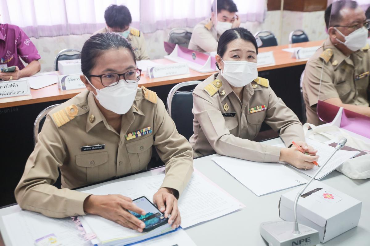 เข้าร่วมการประชุมคณะกรมการจังหวัดตาก หัวหน้าส่วนราชการฯ และผู้เกี่ยวข้อง ประจำเดือน พฤษภาคม 2565 (ครั้งที่5/2565)