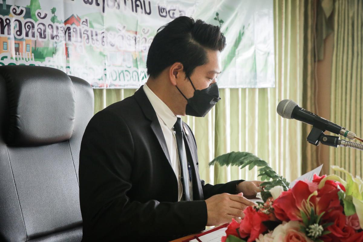 รองนายกองค์การบริหารส่วนจังหวัดตาก เป็นประธานในพิธีเปิดโครงการฝึกอบรมส่งเสริมการสร้างสุขภาวะที่ดีในชุมชน ประจำปีงบประมาณ พ.ศ. 2565