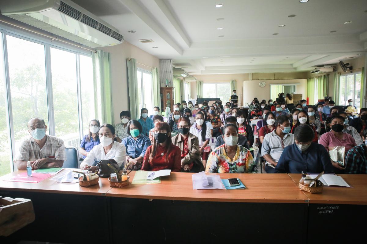 รองนายกองค์การบริหารส่วนจังหวัดตาก เป็นประธานในพิธีเปิดโครงการฝึกอบรมส่งเสริมการสร้างสุขภาวะที่ดีในชุมชน ประจำปีงบประมาณ พ.ศ. 2565