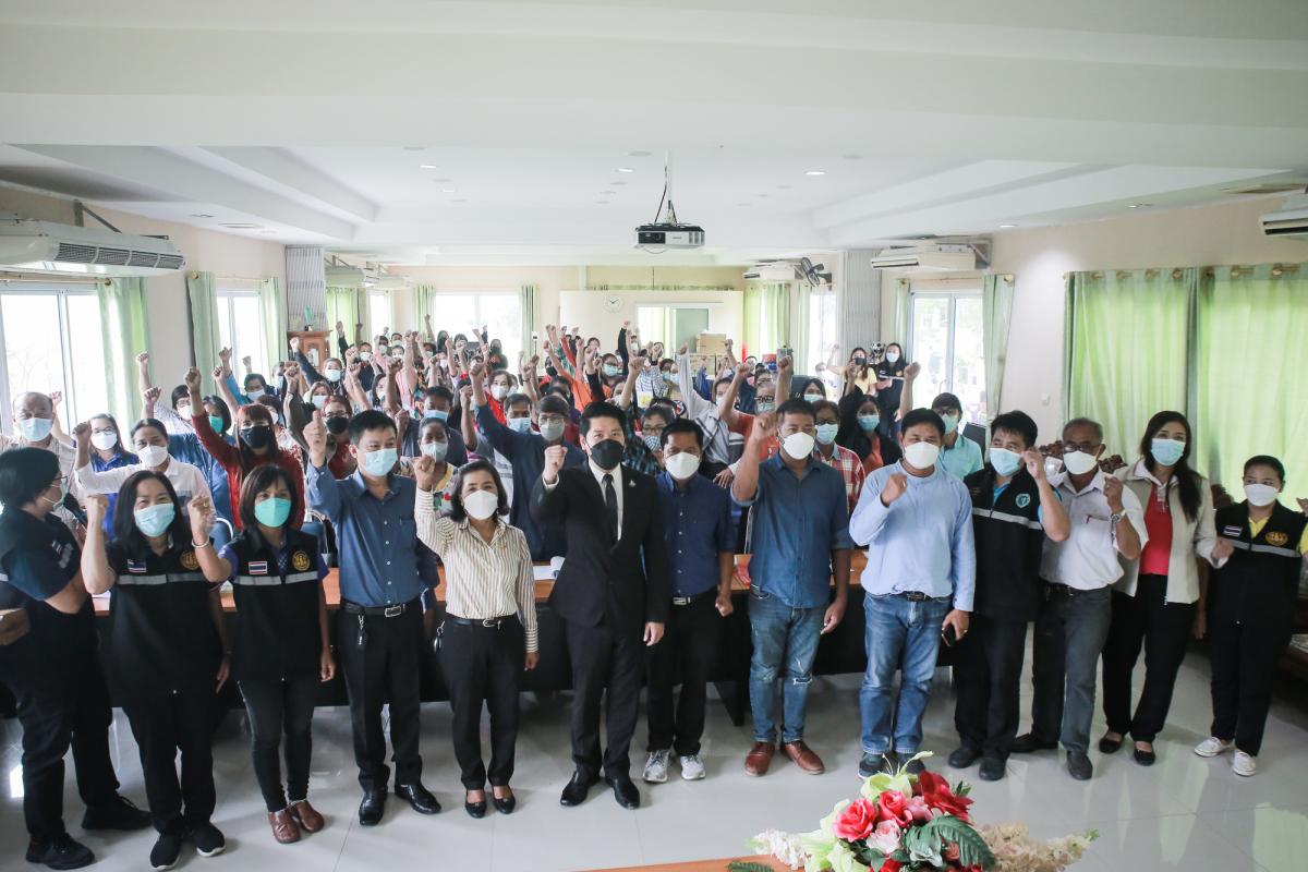 รองนายกองค์การบริหารส่วนจังหวัดตาก เป็นประธานในพิธีเปิดโครงการฝึกอบรมส่งเสริมการสร้างสุขภาวะที่ดีในชุมชน ประจำปีงบประมาณ พ.ศ. 2565