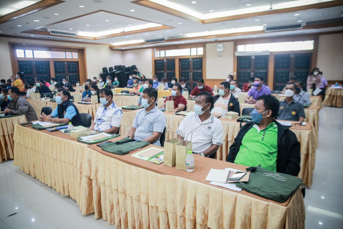 นายกองค์การบริหารส่วนจังหวัดตาก เป็นประธานในพิธีเปิดโครงการฝึกอบรมเครือข่ายป่าชุมชนจังหวัดตาก ประจำปีงบประมาณ พ.ศ. 2565