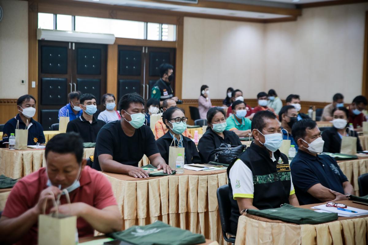 นายกองค์การบริหารส่วนจังหวัดตาก เป็นประธานในพิธีเปิดโครงการฝึกอบรมเครือข่ายป่าชุมชนจังหวัดตาก ประจำปีงบประมาณ พ.ศ. 2565