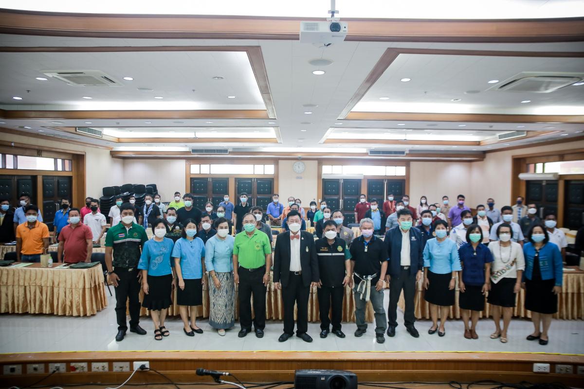 นายกองค์การบริหารส่วนจังหวัดตาก เป็นประธานในพิธีเปิดโครงการฝึกอบรมเครือข่ายป่าชุมชนจังหวัดตาก ประจำปีงบประมาณ พ.ศ. 2565