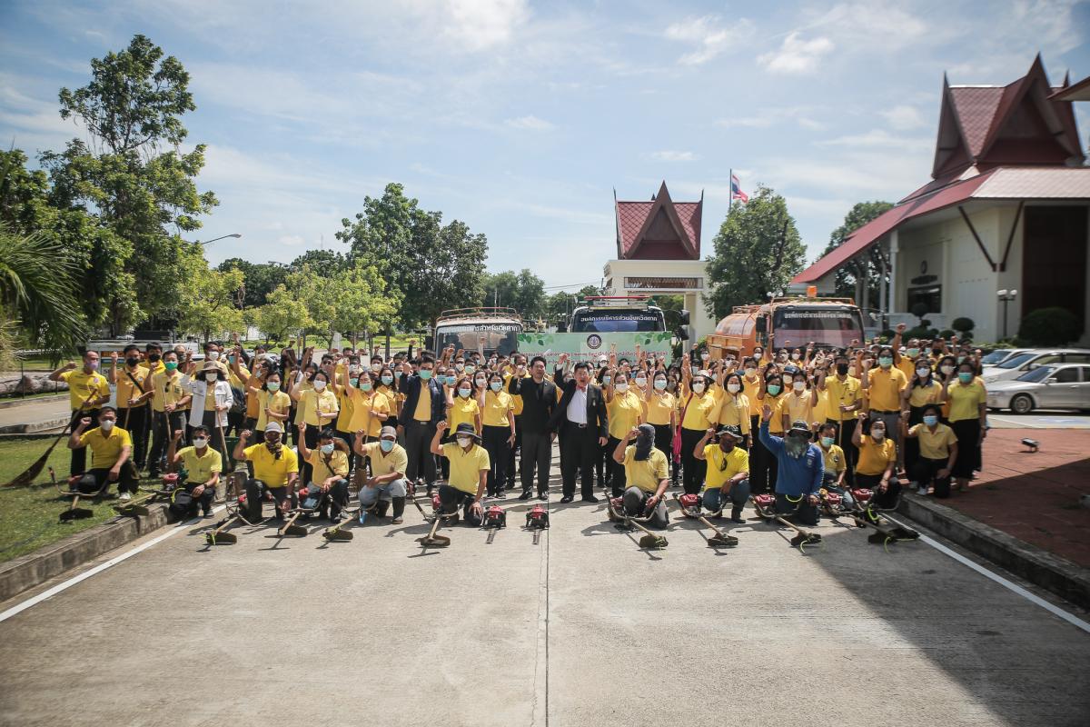 นายกองค์การบริหารส่วนจังหวัดตาก เป็นประธานในพิธีเปิดกิจกรรมทำความสะอาด (Big Cleaning Day) เนื่องในวันอนามัยสิ่งแวดล้อมไทย ปี 2565