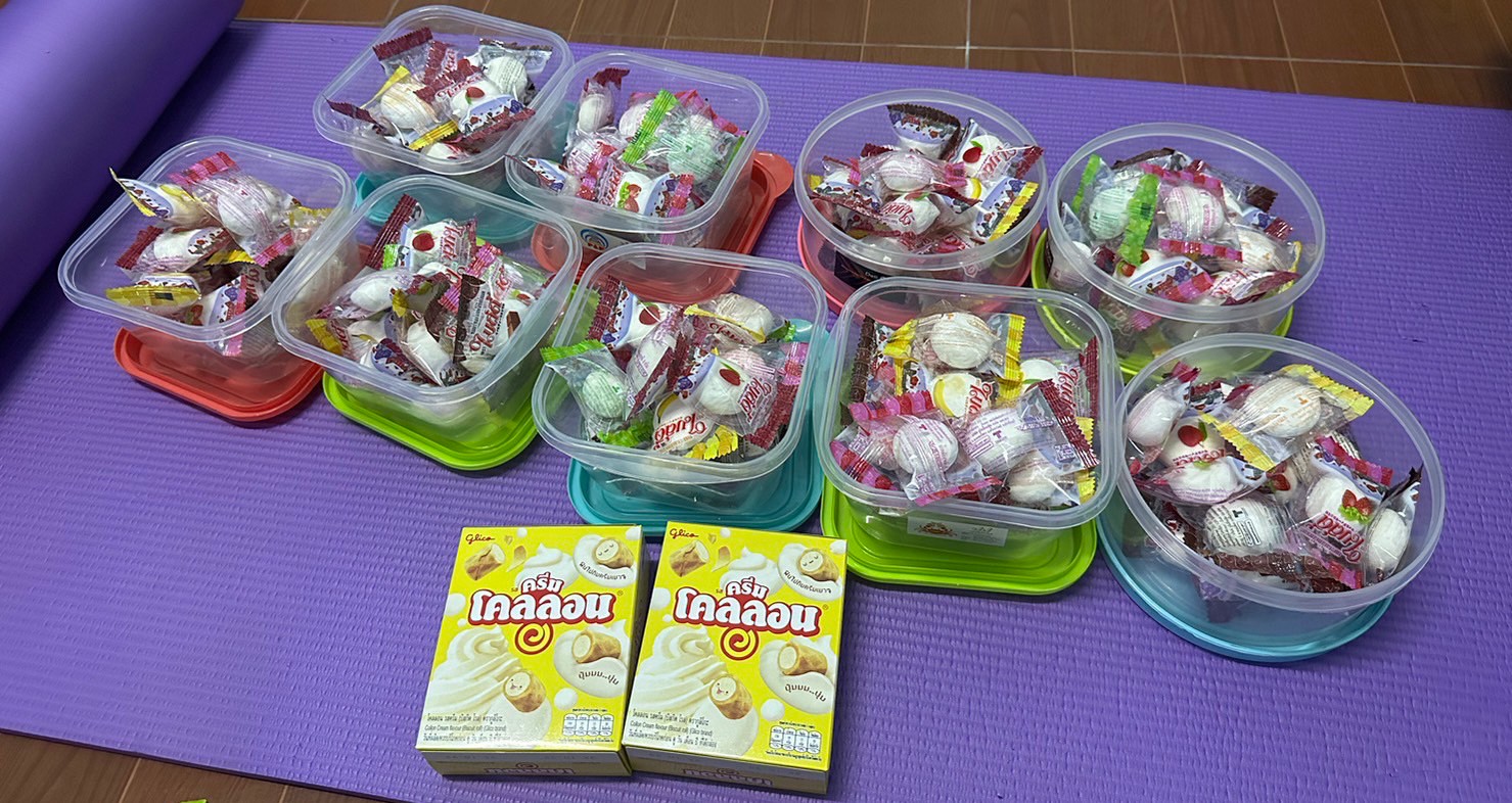 รพ.สต.บ้านสันป่าไร่ ออกหน่วยฉีดวัคซีนเด็กบนดอยห้วยกระทิง,จ่ายยา para syr,ferrous syr,และแจกของให้เด็กทุกคน