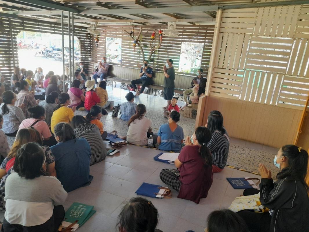 การประชุมประจำเดือน อสม.ในเขตรับผิดชอบ