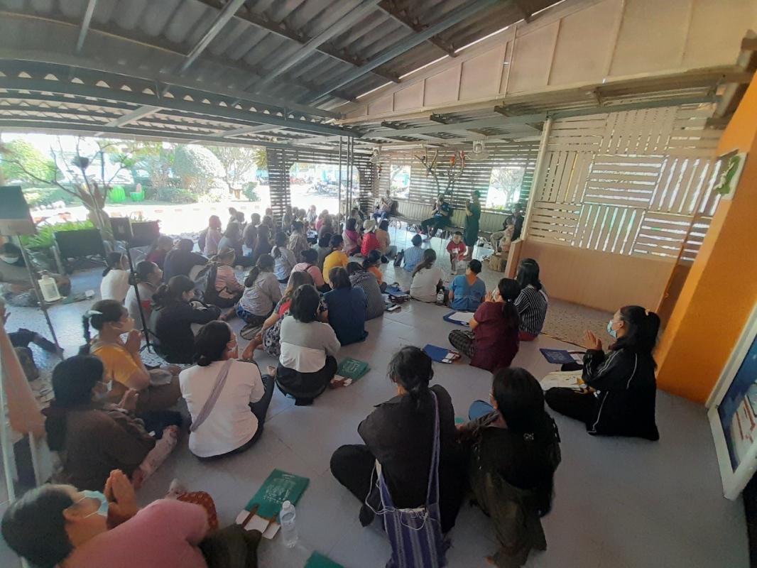 การประชุมประจำเดือน อสม.ในเขตรับผิดชอบ