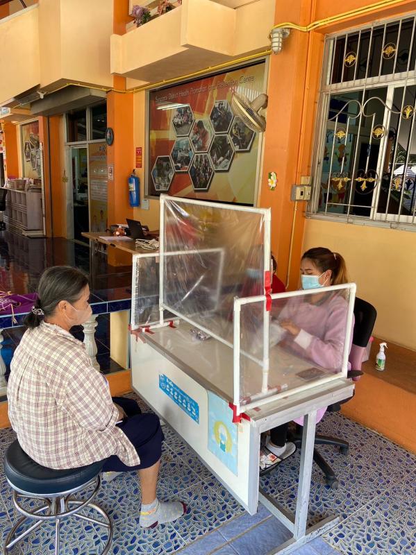 รพ.สต.บ้านสันป่าไร่ จ่ายยา pt NCD กลุ่ม 1 (DM)