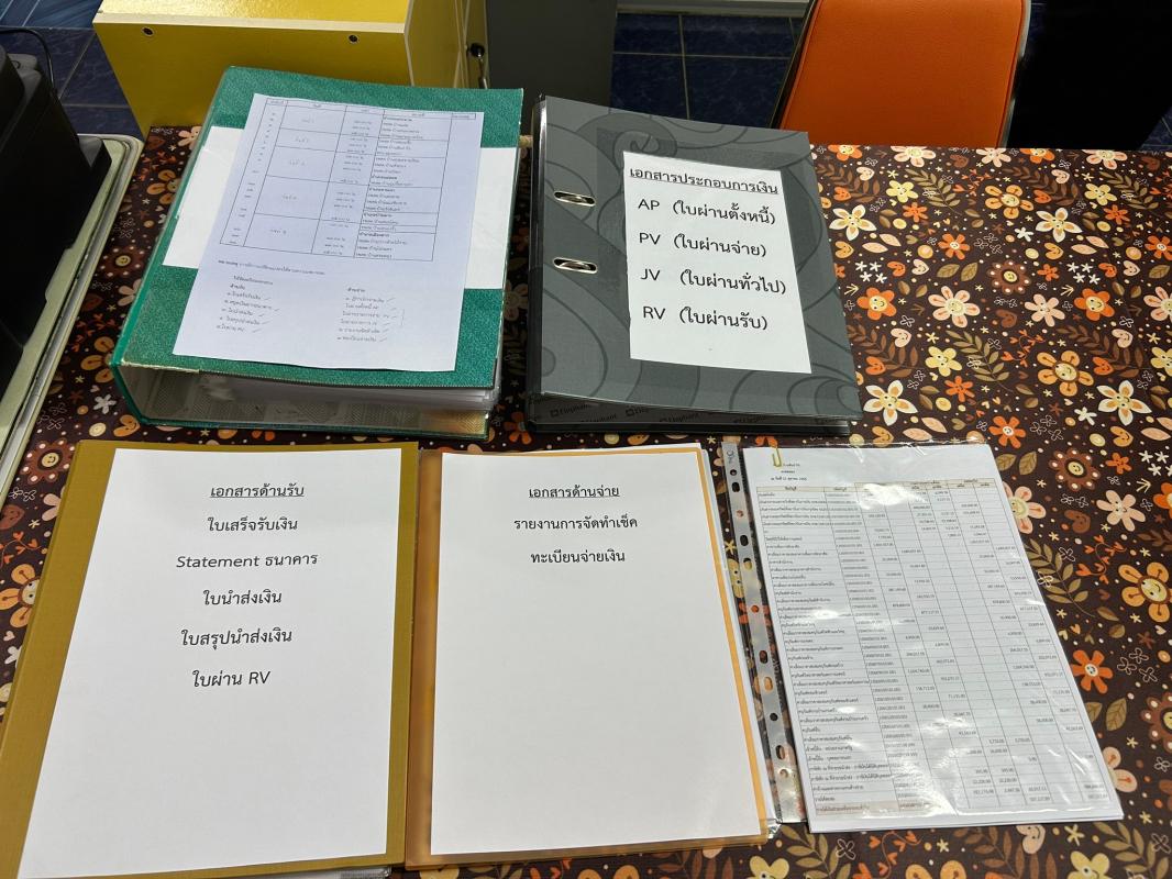 รพ.สต.บ้านสันป่าไร่ รับการติดตามการบันทึกบัญชี รายงานการเงินงบทดลอง และรายละเอียดประกอบ