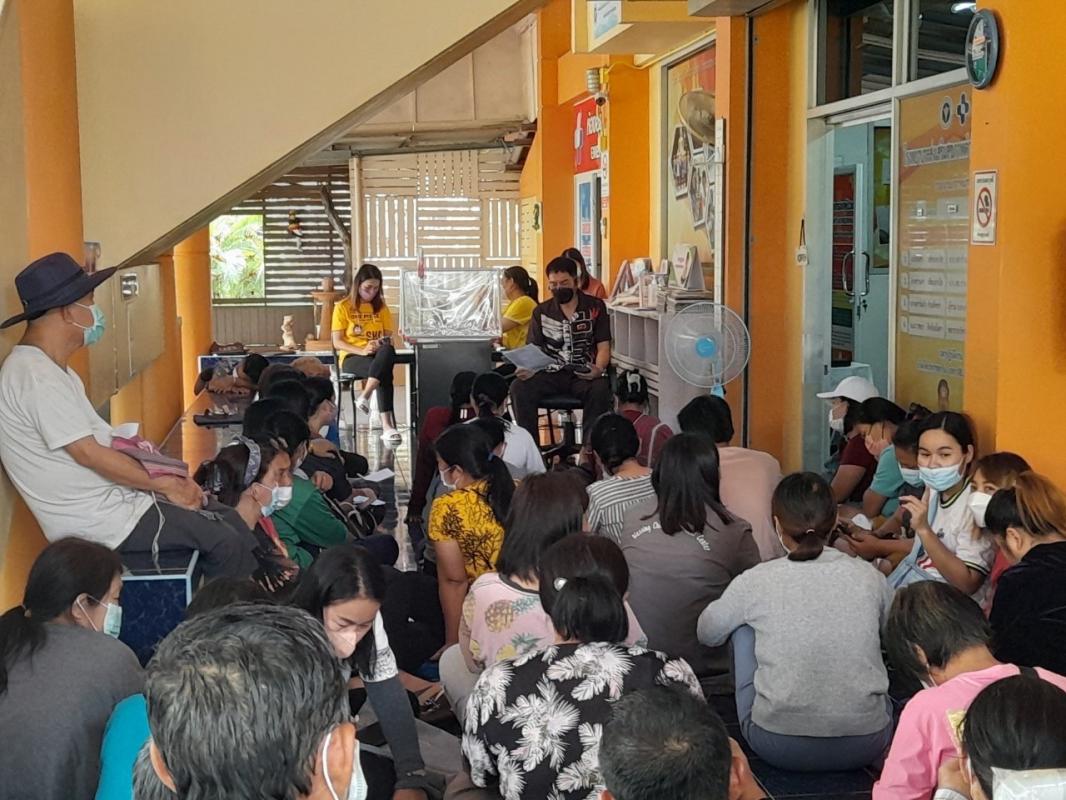 6/3/66 ช่วงบ่าย รพ.สต.บ้านสันป่ระาไร่ ปชุมประจำเดือน อสม. เน้นย้ำเรื่องงาน คบส.,โรคไข้เลือดออก , รายงานประจำเดือน , การตรวจมะเร็งปากมดลูก และชี้แจง/หารือเรื่องการจัดงานกีฬา อสม.