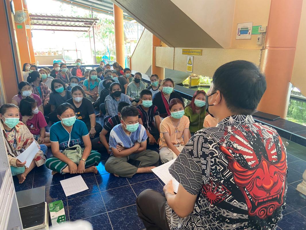 23/4/66 จนท.รพ.สต.บ้านสันป่าไร่ประชุมร่วมกับเครือข่ายคุ้มครองผู้บริโภคตำบลพระธาตุเพื่อหาแนวทางในการดำเนินการรณรงค์ให้ความรู้และตรวจหาสารโพลาร์ในน้ำมันทอดซ้ำและสารสเตียรอยด์ในยาแผนโบราณเนื่องในวันคุ้มครองผู้บริโภคไทย วันที่ 30 เมษายน 2566และประชุมร่วมกับเค