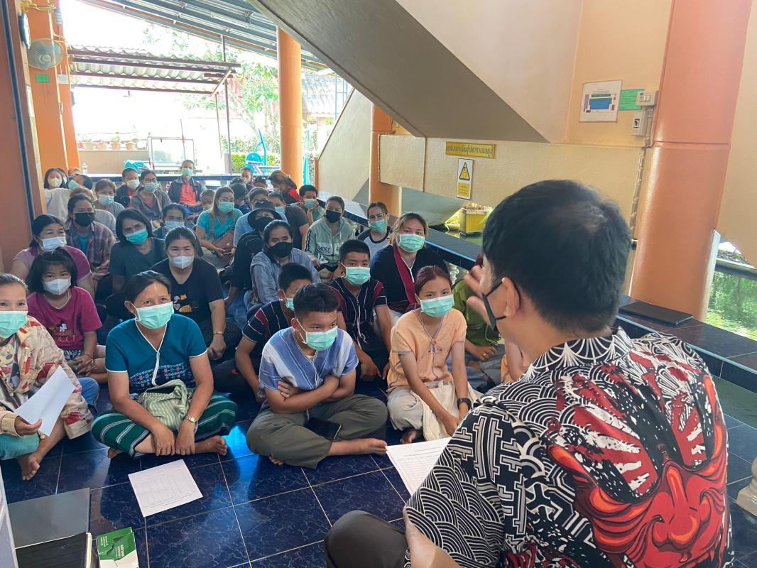 23/4/66 จนท.รพ.สต.บ้านสันป่าไร่ประชุมร่วมกับเครือข่ายคุ้มครองผู้บริโภคตำบลพระธาตุเพื่อหาแนวทางในการดำเนินการรณรงค์ให้ความรู้และตรวจหาสารโพลาร์ในน้ำมันทอดซ้ำและสารสเตียรอยด์ในยาแผนโบราณเนื่องในวันคุ้มครองผู้บริโภคไทย วันที่ 30 เมษายน 2566และประชุมร่วมกับเค