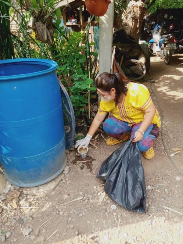 7/5/66 รพ.สต.บ้านสันป่าไร่ร่วมกับอาสาสมัครสาธารณสุขและชาวบ้าน หมู่ที่2 บ้านตีนธาตุ,หมู่ที่ 3 บ้านป่าไร่เหนือและหมู่ที่ 5 บ้านสันป่าไร่ รณรงค์สำรวจและทำลายแหล่งเพาะพันธ์ลูกน้ำยุงลาย
