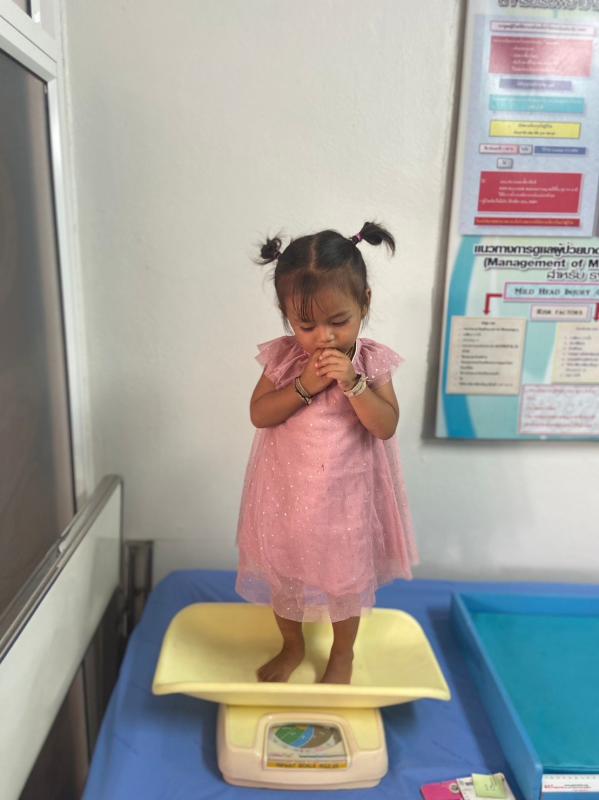 10/5/66 ช่วงเช้า รพ.สต.บ้านสันป่าไร่ ฉีดวัคซีนเด็กอายุ 0-5 ปี,ตรวจสุขภาพช่องปาก/เคลือบฟลูออไรด์,เจาะเลือดตรวจ hct ,จ่ายยา para/ferrous syr ,ยืนยันตัวตน(Authen) จำนวน 30 ราย