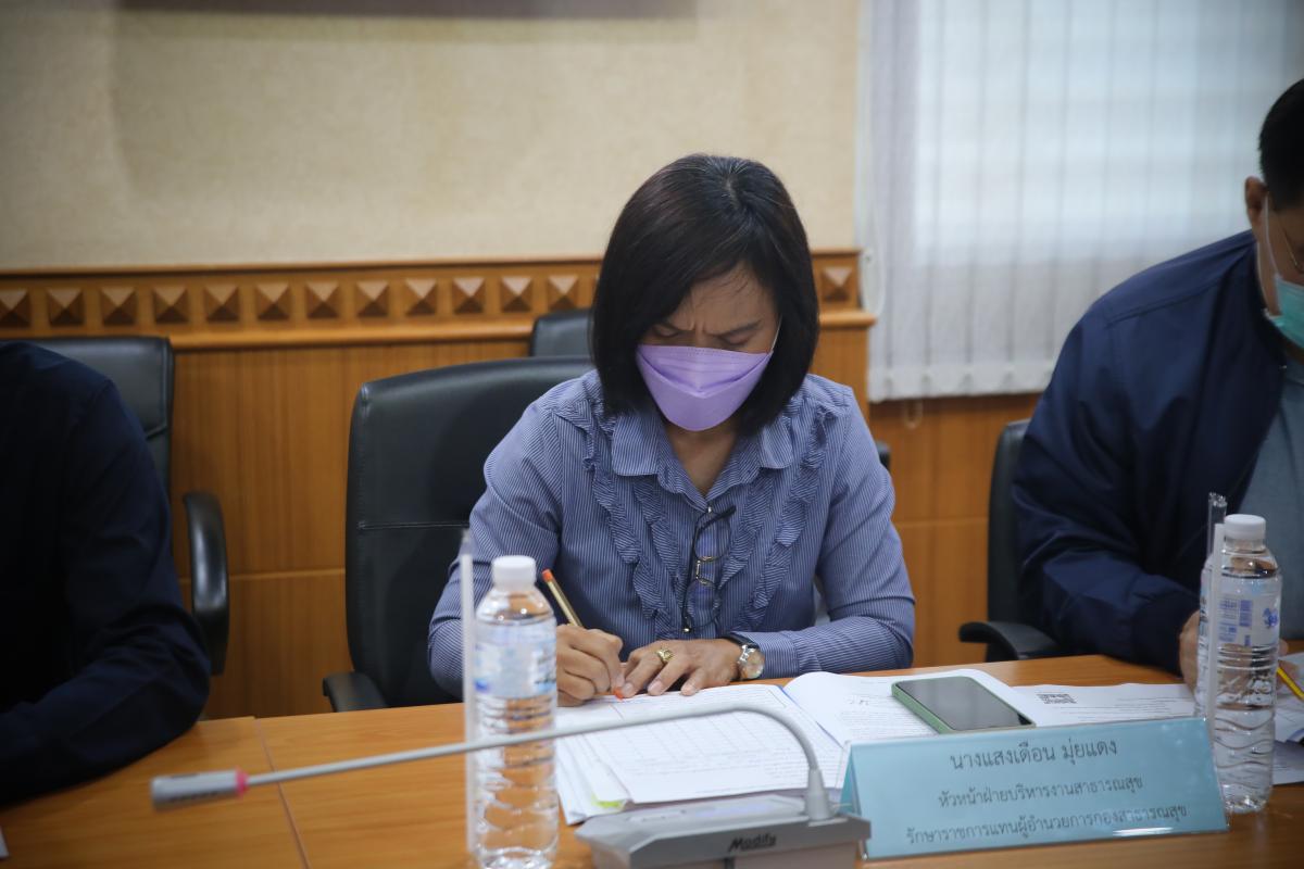 นายกองค์การบริหารส่วนจังหวัดตาก เป็นประธานในการประชุมแนวทางการดำเนินการถ่ายโอนภารกิจสถานีอนามัยเฉลิมพระเกียรติ 60 พรรษา นวมินทราชินี และโรงพยาบาลส่งเสริมสุขภาพตำบล