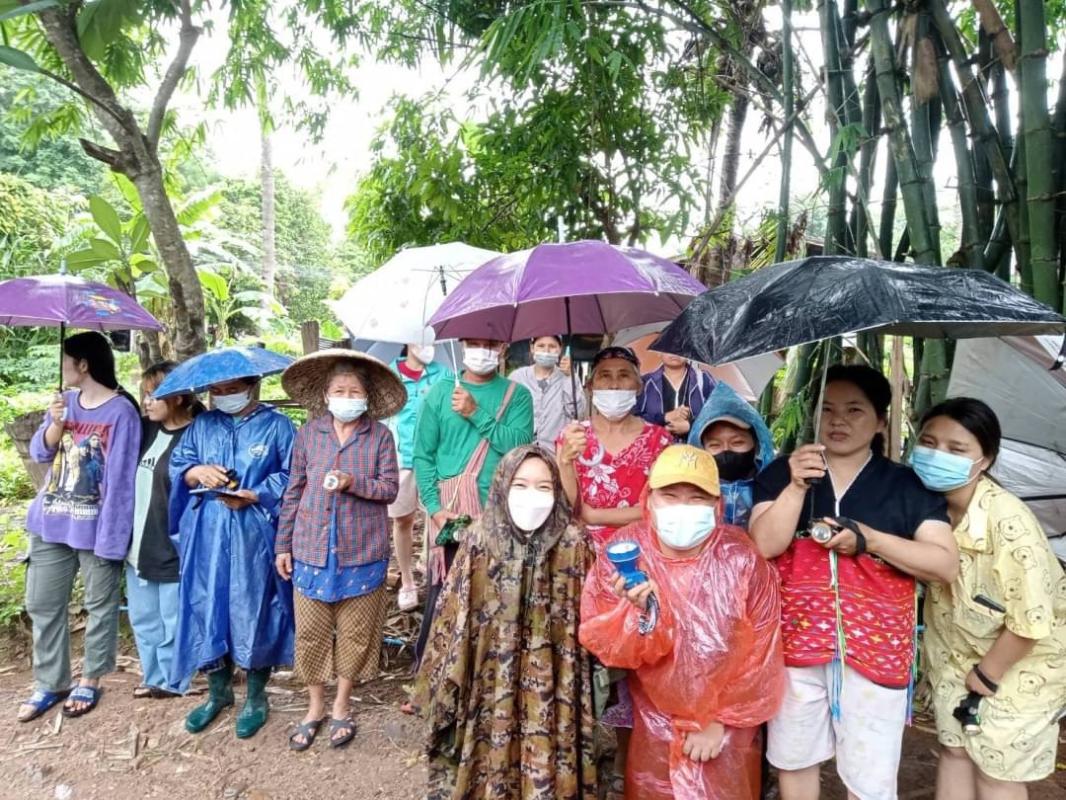 18/6/66 จนท.รพ.สต.บ้านสันป่าไร่ร่วมกับอสม.ม.3บ้านจบปิ ควบคุมโรคไข้เลือดออกรอบ2 เคสดญ.เพ็ญพิชชา ธาราคีรีและรอบแรก ดช.ณัฐคุณ พงษ์ไทย