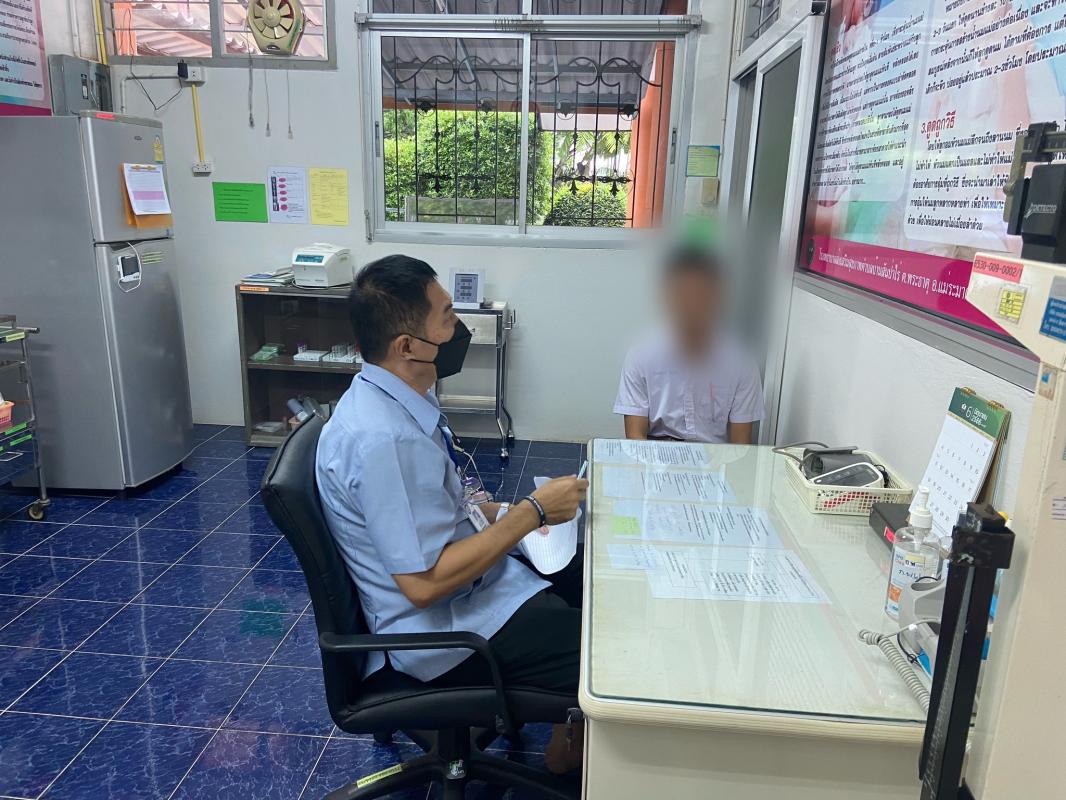 19/6/66 จนท.รพ.สต.บ้านสันป่าไร่ให้ความรู้แก่นักเรียนชั้นมัธยมศึกษาปีที่1-3 รร.บ้านสันป่าไร่ เรื่องการควบคุมป้องกันโรคไข้เลือดออก โรคมาลาเรีย โรคโควิดและงานสุขภาพจิต พร้อมทั้งให้คำปรึกษาเด็กนักเรียนที่มีปัญหาด้านสุขภาพจิต