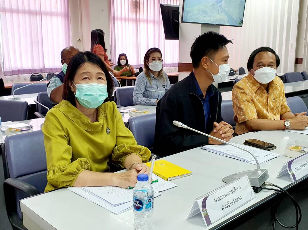 ประชุมติดตามความคืบหน้าการขับเคลื่อนจังหวัดที่มีผลสัมฤทธิ์สูง และการดำเนินการการให้บริการประชาชนในประเด็นการพัฒนาศูนย์บริการแบบเบ็ดเสร็จ ณ จุดเดียว (One Stop Service : OSS) 