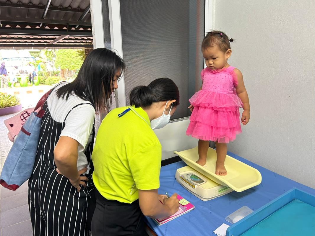 12/7/66 รพ.สต.บ้านสันป่าไร่ ให้บริการฉีดวัคซีนเด็กอายุ 0-5 ปี จำนวน 29 ราย และมีบริการเคลือบฟลูออไรด์/ให้ความรู้เรื่องการดูแลสุขภาพช่องปาก , การยืนยันตัวตน(Authentication) , เจาะเลือดตรวจความเข้มข้นของเลือด(Hct) , จ่ายยา Para syr/Ferrous syr