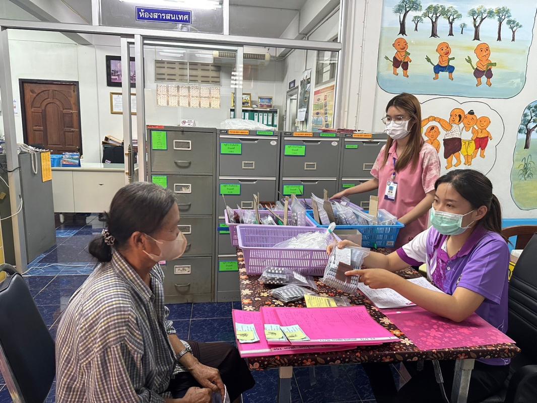 25/7/66 รพ.สต.บ้านสันป่าไร่ ให้บริการจ่ายยาผู้ป่วยโรคไม่ติดต่อ กลุ่ม 1 (โรคเบาหวาน) ที่รับยาที่ รพ.สต.บ้านสันป่าไร่ จำนวน 21 ราย