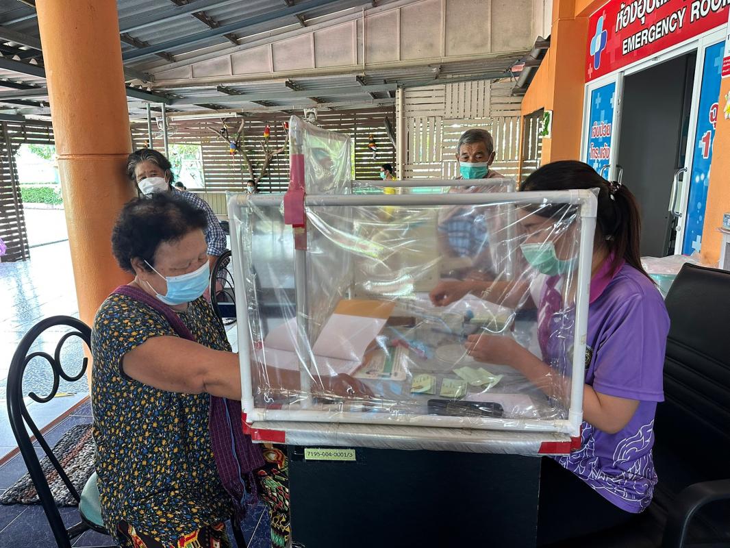 29/8/66 ช่วงบ่าย รพ.สต.บ้านสันป่าไร่ ให้บริการจ่ายยา pt NCD กลุ่ม 2 (HT) จำนวน 50 ราย