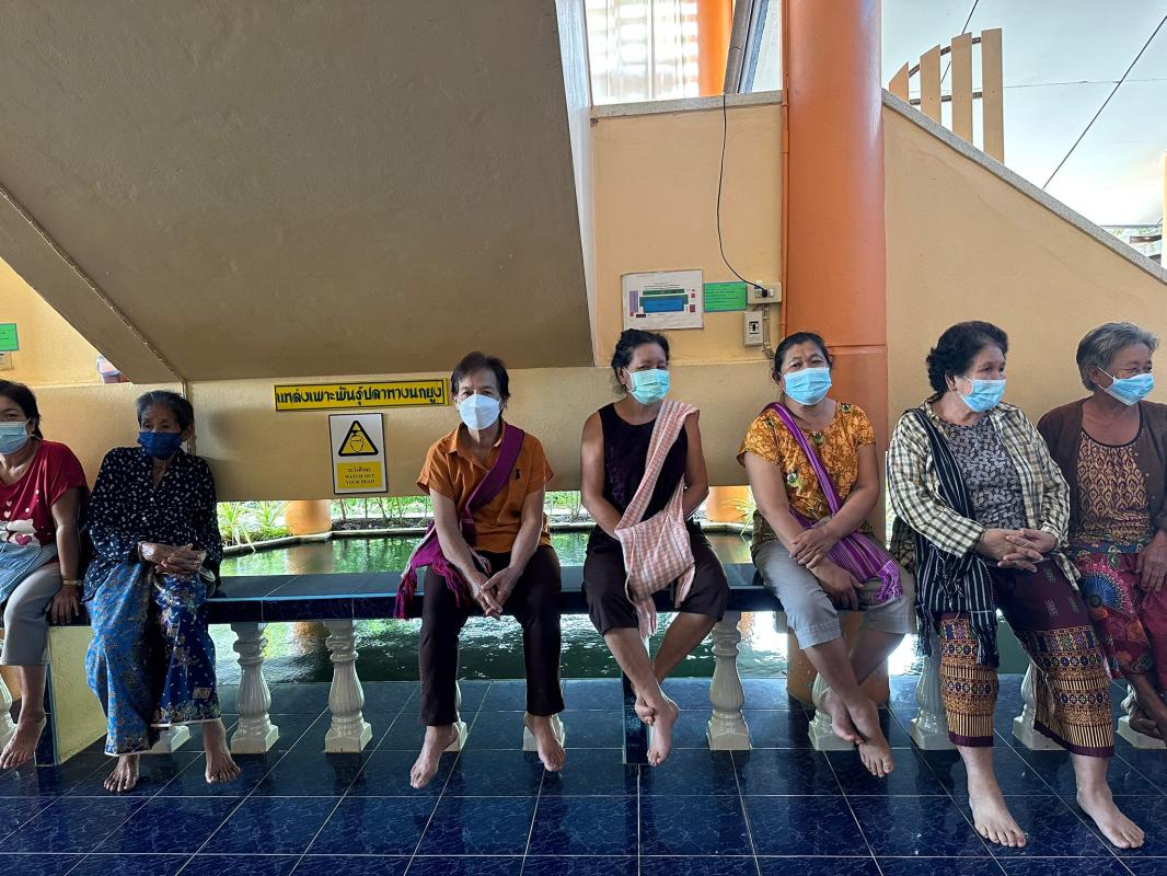 29/8/66 ช่วงบ่าย รพ.สต.บ้านสันป่าไร่ ให้บริการจ่ายยา pt NCD กลุ่ม 2 (HT) จำนวน 50 ราย