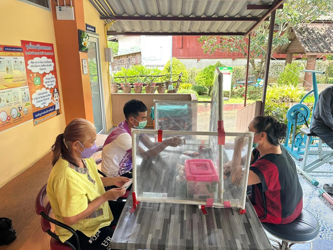 29/8/66 ช่วงบ่าย รพ.สต.บ้านสันป่าไร่ ให้บริการจ่ายยา pt NCD กลุ่ม 2 (HT) จำนวน 50 ราย