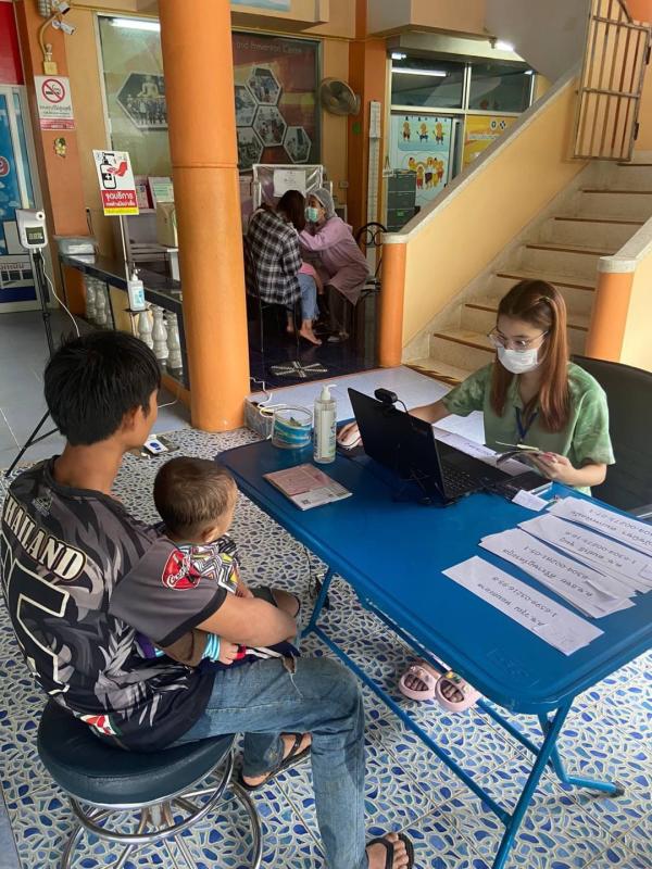 13/9/66 รพ.สต.บ้านสันป่าไร่ ให้บริการฉีดวัคซีน,ตรวจสุขภาพช่องปาก,เคลือบฟลูออไรด์,เจาะเลือดตรวจhct,จ่ายยาpara syrและferrous syr เด็กอายุ 0-5ปี จำนวน 34 ราย