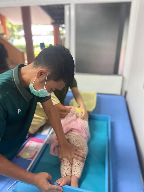 13/9/66 รพ.สต.บ้านสันป่าไร่ ให้บริการฉีดวัคซีน,ตรวจสุขภาพช่องปาก,เคลือบฟลูออไรด์,เจาะเลือดตรวจhct,จ่ายยาpara syrและferrous syr เด็กอายุ 0-5ปี จำนวน 34 ราย