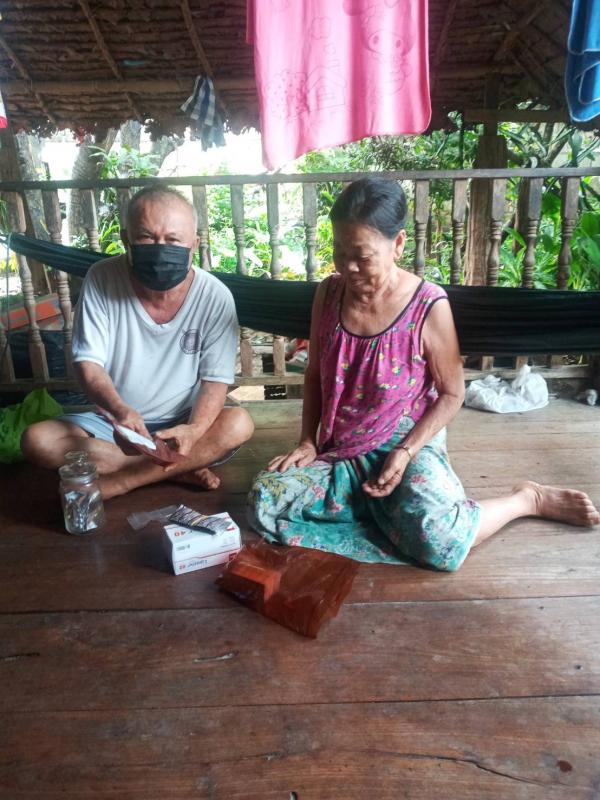 16-17 กันยายน 66 เครือข่ายจิตอาสาดูแลผู้ป่วยโรคไม่ติดต่อเยี่ยมบ้านผู้ป่วยความดันโลหิตสูงและเบาหวานเพื่อติดตามการกินยา ให้คำแนะนำการปฏิบัติตัว ให้ความรู้และให้กำลังใจผู้ป่วย