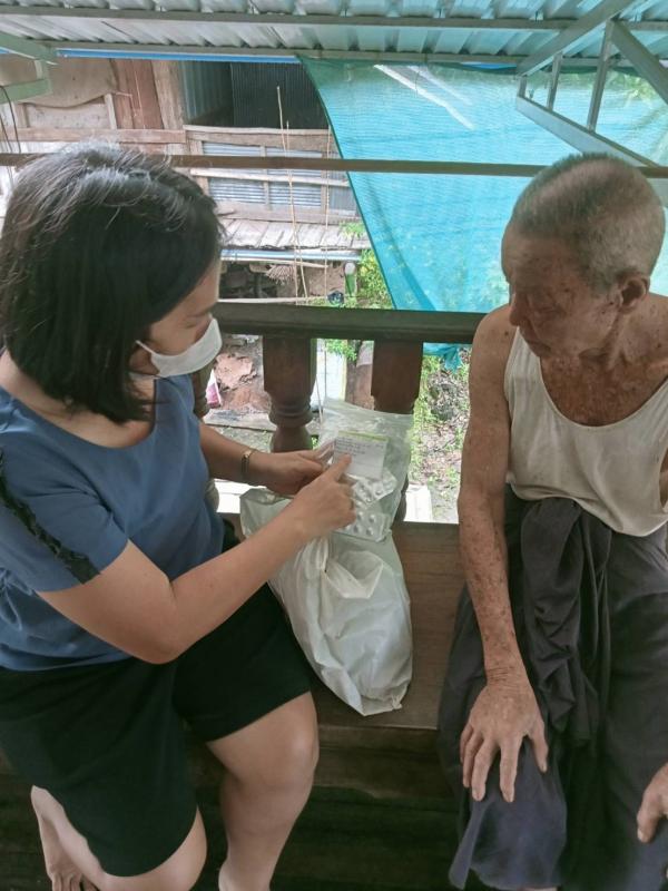 16-17 กันยายน 66 เครือข่ายจิตอาสาดูแลผู้ป่วยโรคไม่ติดต่อเยี่ยมบ้านผู้ป่วยความดันโลหิตสูงและเบาหวานเพื่อติดตามการกินยา ให้คำแนะนำการปฏิบัติตัว ให้ความรู้และให้กำลังใจผู้ป่วย