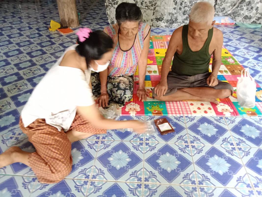 16-17 กันยายน 66 เครือข่ายจิตอาสาดูแลผู้ป่วยโรคไม่ติดต่อเยี่ยมบ้านผู้ป่วยความดันโลหิตสูงและเบาหวานเพื่อติดตามการกินยา ให้คำแนะนำการปฏิบัติตัว ให้ความรู้และให้กำลังใจผู้ป่วย