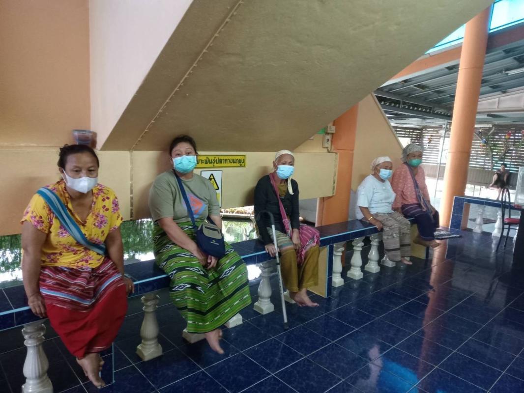 19/9/66 รพ.สต.บ้านสันป่าไร่ เจาะเลือด pt NCD กลุ่ม 3 จำนวน 21 คน